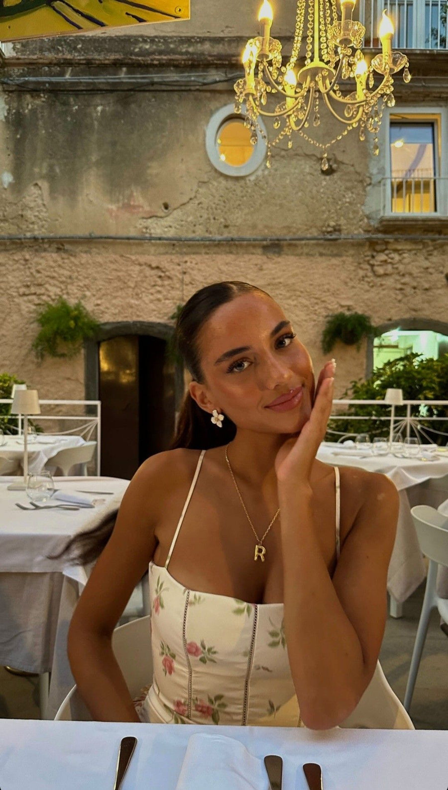 Customer wearing the product